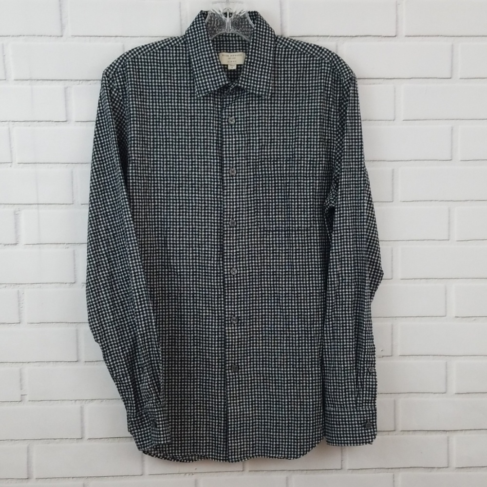 Club Monaco Slim Fit Cotton Button Down Shirt